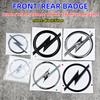 VKXG1 3D Car Styling For OPEL Zafira Astra Mokka Movano Vectra Insignia Emblem Badge ABS Stickers Rear Trunk Decals Auto Accessories