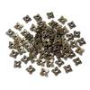 50pcs 8mm Flower Beads Caps Bead End Caps Alloy Metal DIY Jewelry Making Accessories Findings for Necklace Bracelets Findings