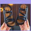 Princess Girls Summer Sandals Pvc Slipon With Magic Tape For Kids Fashion Comfort
