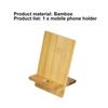Handyhalter Multifunktional Wiederverwendbar Stabil Holz Universal Rutschfest Tragbar Schreibtisch Handy