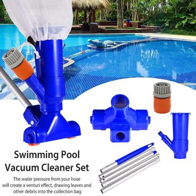 Pool Cleaner Portable Swimming Pool Foun Tain Vacuum Brush Cleaner Cleaning Tool