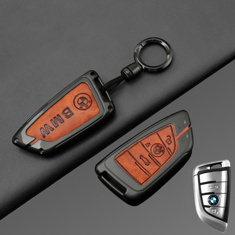 pzkem4 Car Smart Remote Key Fob Cover Shell Case Protector For BMW F20 G20 G30 X1 X3 X4 X5 G05 X6 X7 G11 F15 F16 G01 G02 Accessories