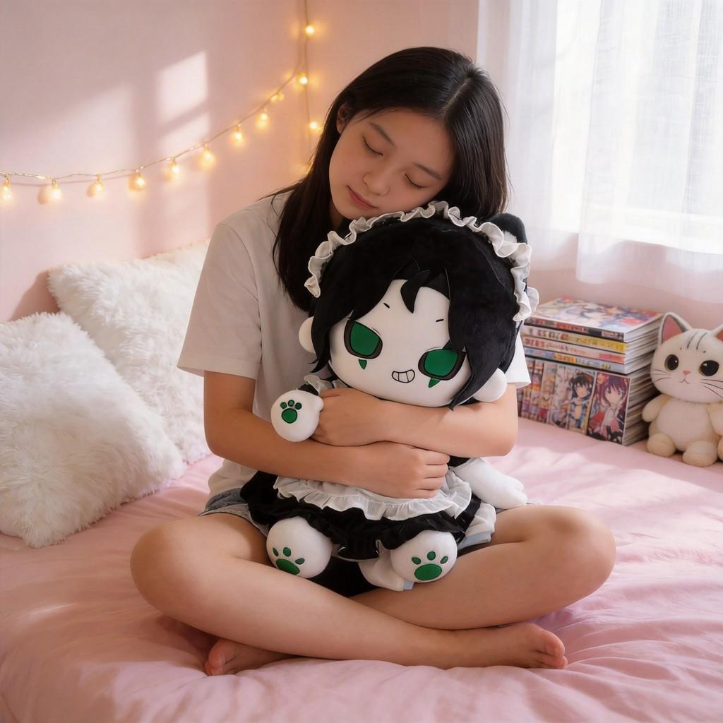 The Freak Circus Pierrot Plush Toy 40cm Cotton Doll Collectors Edition For Teens And Adults