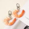 Imitation Shrimp Key Chain Creative Food Keyring Funny Scene Bag Hangings Decor