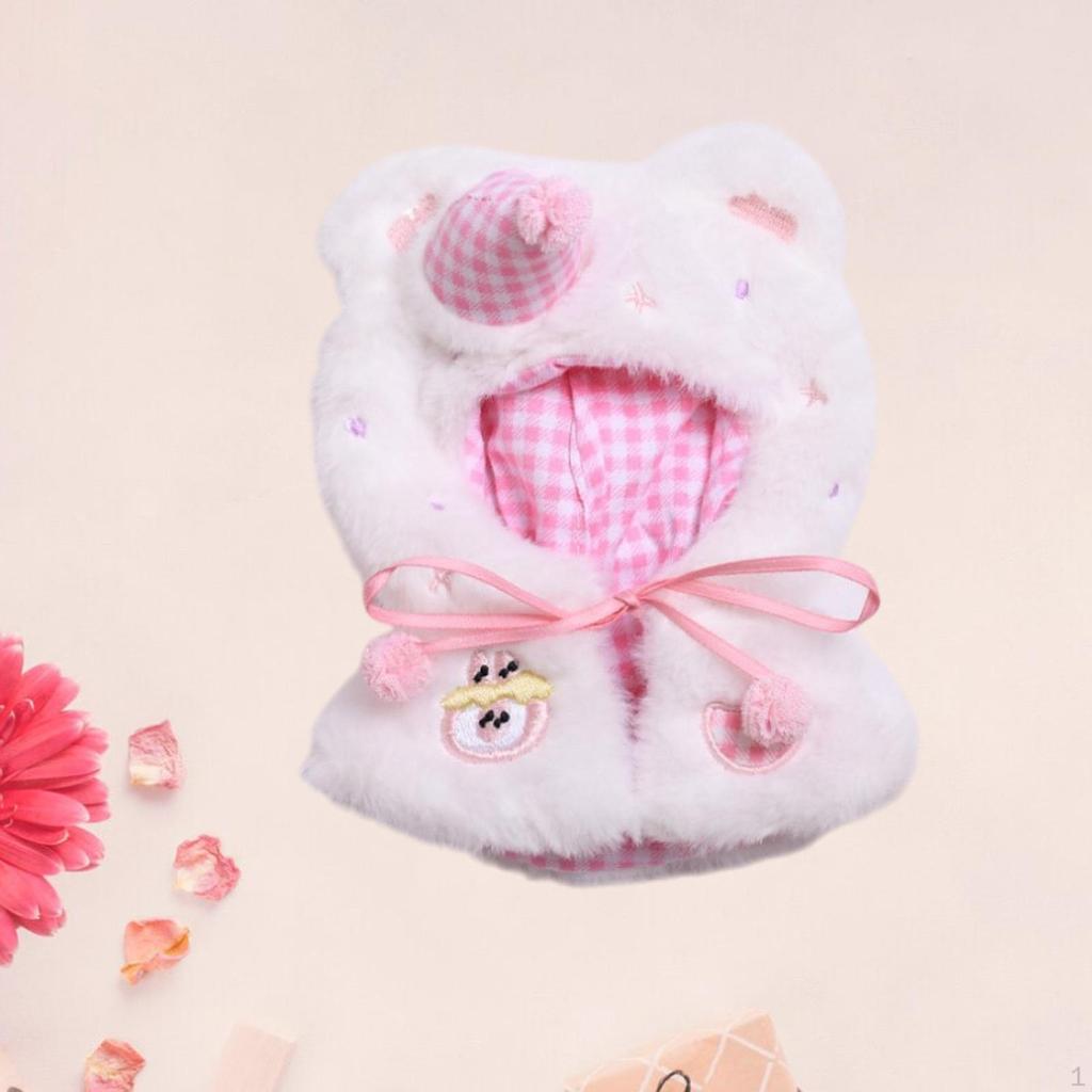 Puppenkleidung Kleidung für 15-17cm Puppen Kein Plüsch-Outfit Umhang