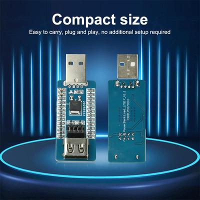 1/2Pcs Battery Charging Protection Module Usb A Power Bank Virtual Load Anti-Shutdown Module With Switchable Output Current