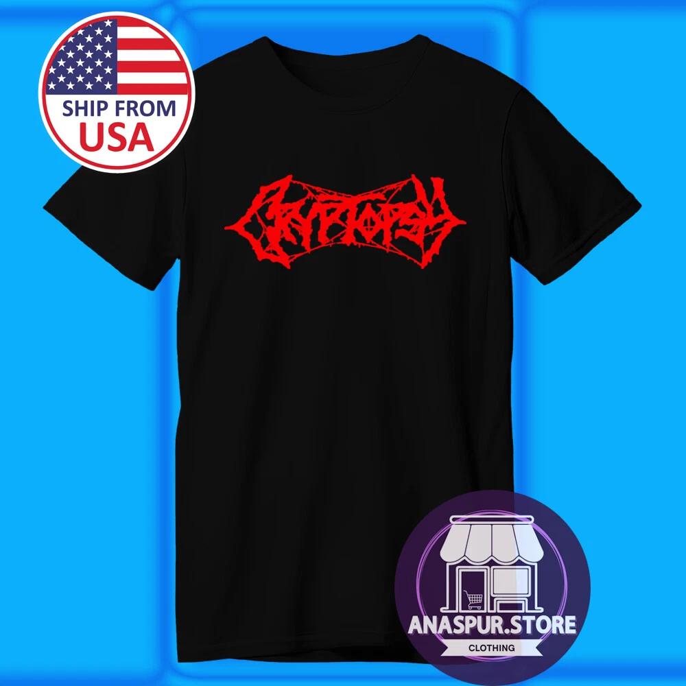 CRYPTOPSY Men s Black Size S-5XL S