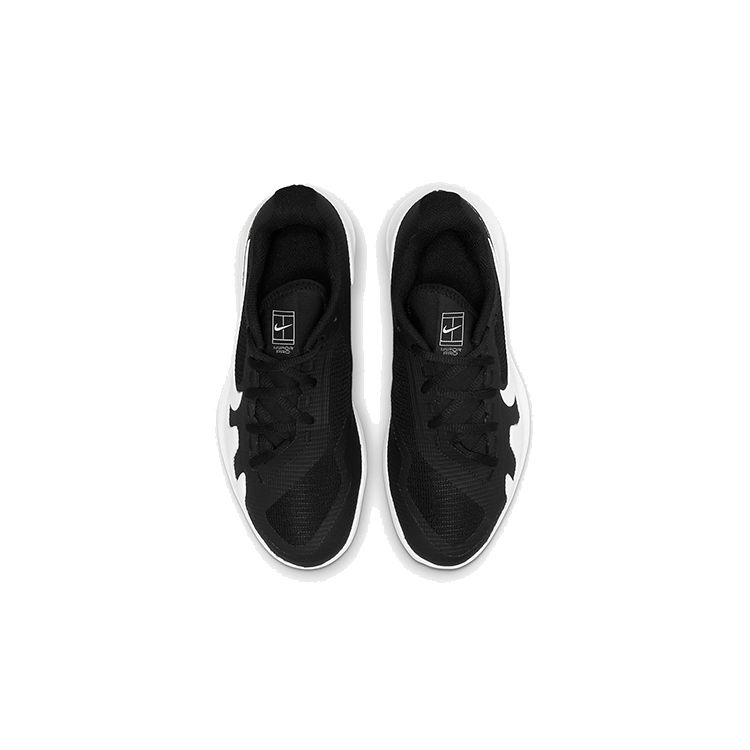 Nike Court Vapor Pro GS Svart Hvit Barnesko CV0863-024