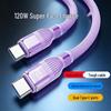 120W Dual Type-C Fast Charging Cable for Apple & Xiaomi Honor 10A Phones