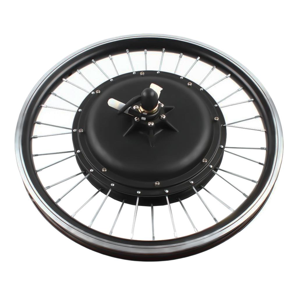 20 In Rear Wheel Electric Bicycle Motor Conversion Kit eBike Hub Motor 1000W 48V LED Display for Cyclists Who Like Challenges