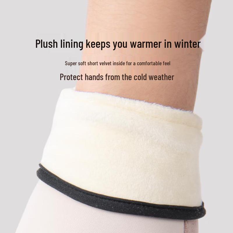 Xianluozi Winter Warm Outdoor Cycling Touchscreen Gloves