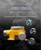 Explosion-Proof Industrial Gas Detector for Toxic Gases, Oxygen, and Carbon Dioxide; Sound and Light Alarm Included