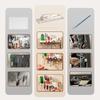 Multifunctional Wrench Screwdriver Organizer Rail Rack Storage Holder Garage Workshops Wall Mount Hardware Tool Display Hanger