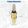 ACROPIX Water Temperature Sensor Engine Coolant Temperature Sensor Compatible with