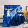 Lazio, wzór Koc flanelowy, Wysoka jakość, Wygodny na wszystkie pory roku, Wystrój domu, Ciepło i komfort, Idealny na prezenty.