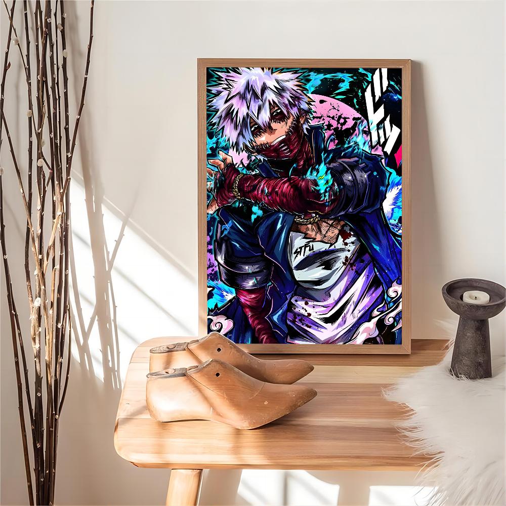 Boku No Hero Academia Aizawa Shouta Dabi Self-adhesive Art Poster Whitepaper Prints Posters Artwork Aesthetic Art Wall Painting