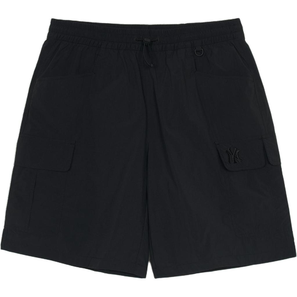 New MLB Cargo Shorts Unisex Black 3ASMB1153-50BKS
