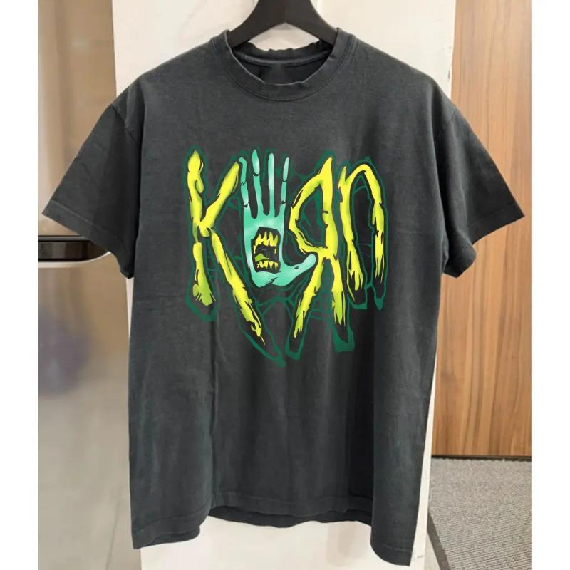 Korn Rock Tshirt Fan Exclusive Unisexs Tshirt Retro Casual Tshirt Summer New Unisex S