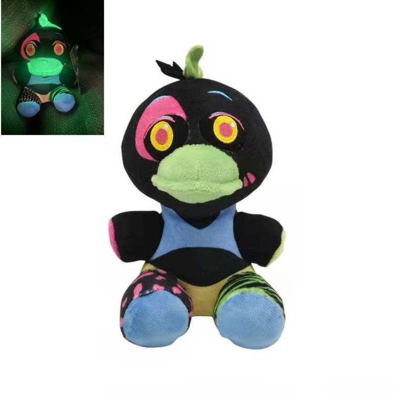 Sundrop Fnaf Plush Toy With Glowin The Dark Safety Features For Kids And Collectors