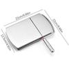 Cheese Slicer Board With Metal Blade Stainless Steel Cheese Cutter With Scale Incisive Cheese Slicer With Wood Handle Knife Fork