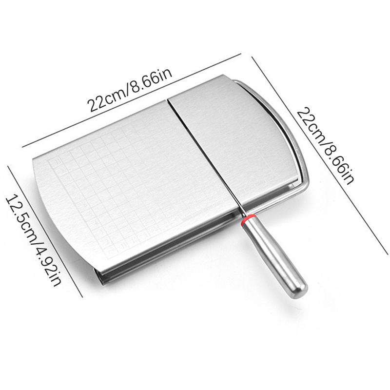 Cheese Slicer Board With Metal Blade Stainless Steel Cheese Cutter With Scale Incisive Cheese Slicer With Wood Handle Knife Fork