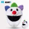 Universal Motorcycle Christmas Helmet Cover Cartoon Elk Santa Claus Fluffy Plush Set Christmas Cosplay Splicing Head Cover Helmet Communication 7