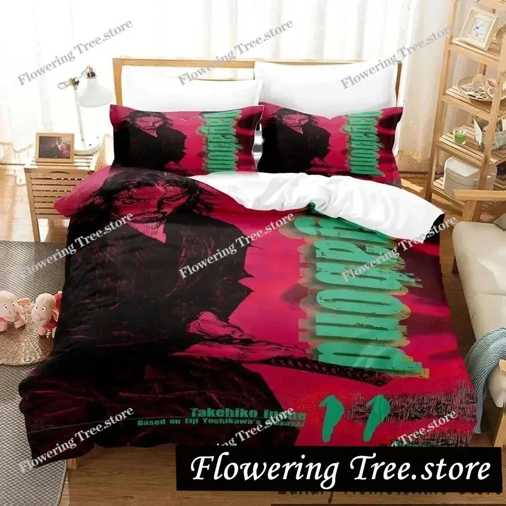 3D Print Vagabond Bedding Set Duvet Cover Bed Set Quilt Cover Pillowcase Comforter king Queen Size Boys Adult Bedding Set029