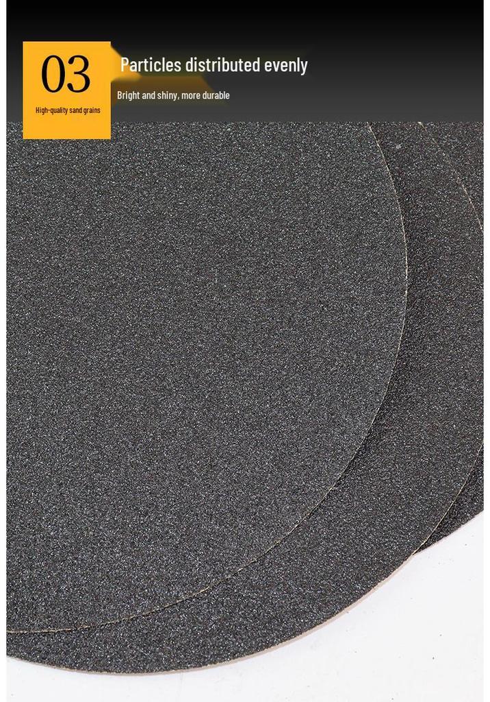Eagle Brand 8-inch Wet/Dry Metallographic Sanding Disc for Woodworking and Polishing
