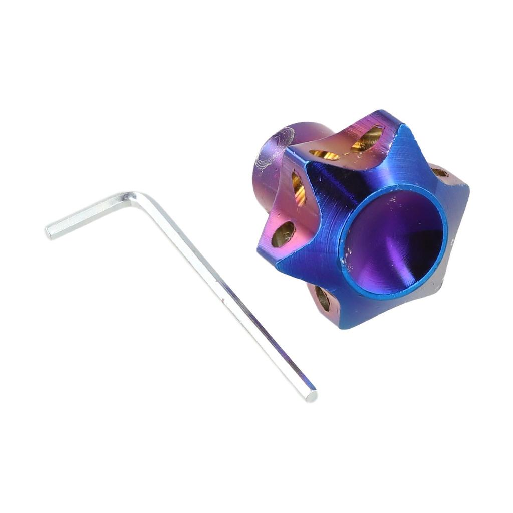 Universal-Burn Blue DIY-Motorcycle Key Cover Case Shell Motorcycle Modified CNC