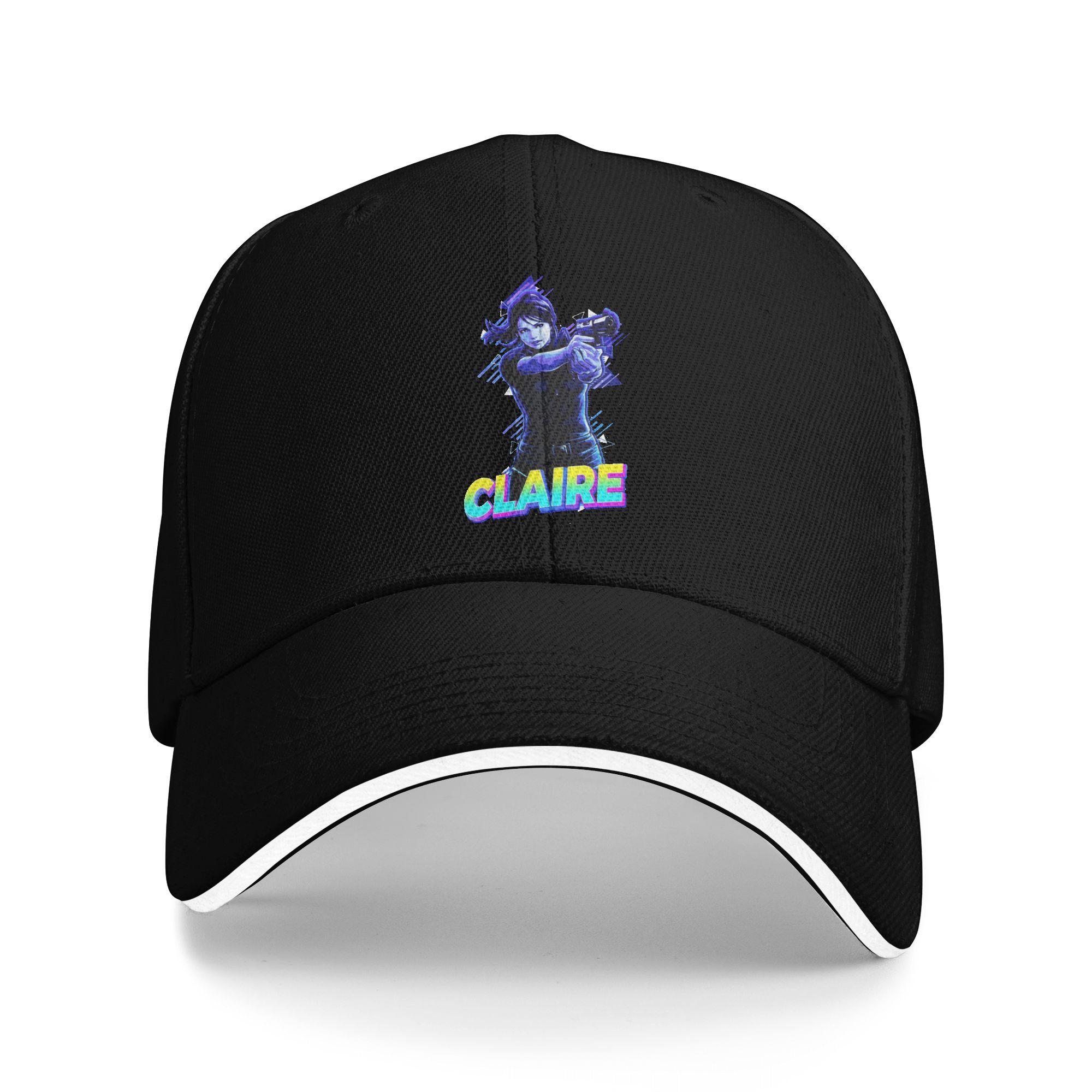 

Claire Redfield Residents Evils Baseball Cap y2k Funny Hip Hop Hats Summer Unisex-Teens Running Hippie Snapback Cap As Picture чёрный