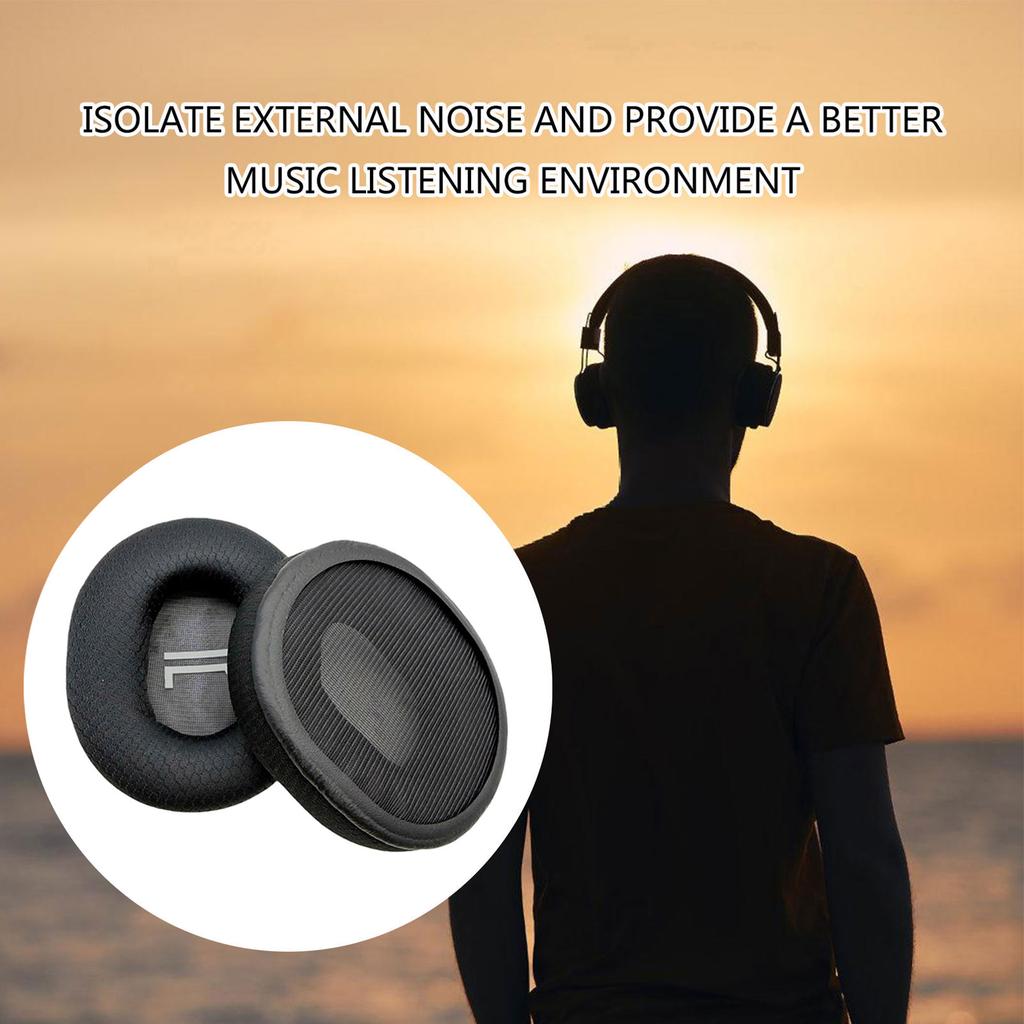 Earphone Sponge Cover Ear Pad Headphone Cushion Earmuffs for RIG800HD RIG700 Spare Earpads with Comfortable Wear