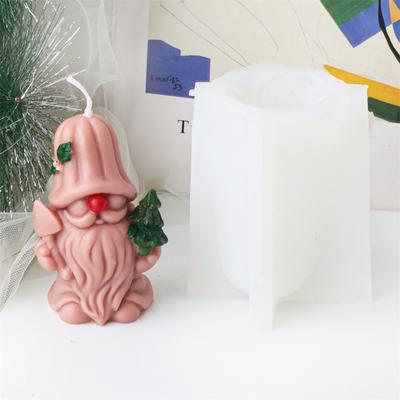 Formă de Înghețată Cap de Ren Moș Crăciun Matriță Silicon pentru Lumânări DIY Moș Crăciun Lumânare Aromaterapie Ornament Fabricare Matriță Rășină Gips Săpun