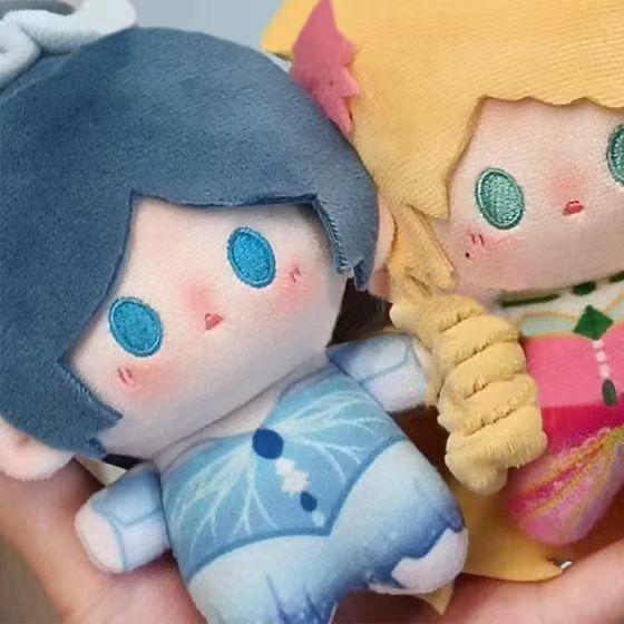 10Cm Popular Explosions Ye Luoli Elf Attribute Super Cute High-Value Ice Princess Quality Skin-Friendly Plush Doll Keychain Toys