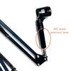 Mic Stand Extension Tube Suitable for Desktop Stand Boom 3/8" and 5/8" Adapter