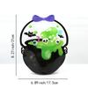 10/20 Pièces Sacs Cadeaux Halloween Poches Sacs à Bonbons en Plastique Chaudron Citrouille Halloween Enfants Fête Cadeau Sacs à Main
