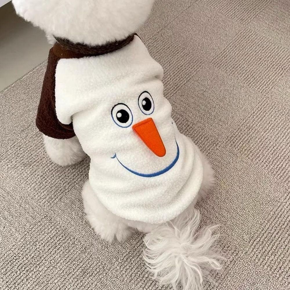 

Cartoon Dog Sweater Fleece Winter Puppy Clothes Dog Fleece Clothing Warm Dog Hoodie Indoor/Outdoor