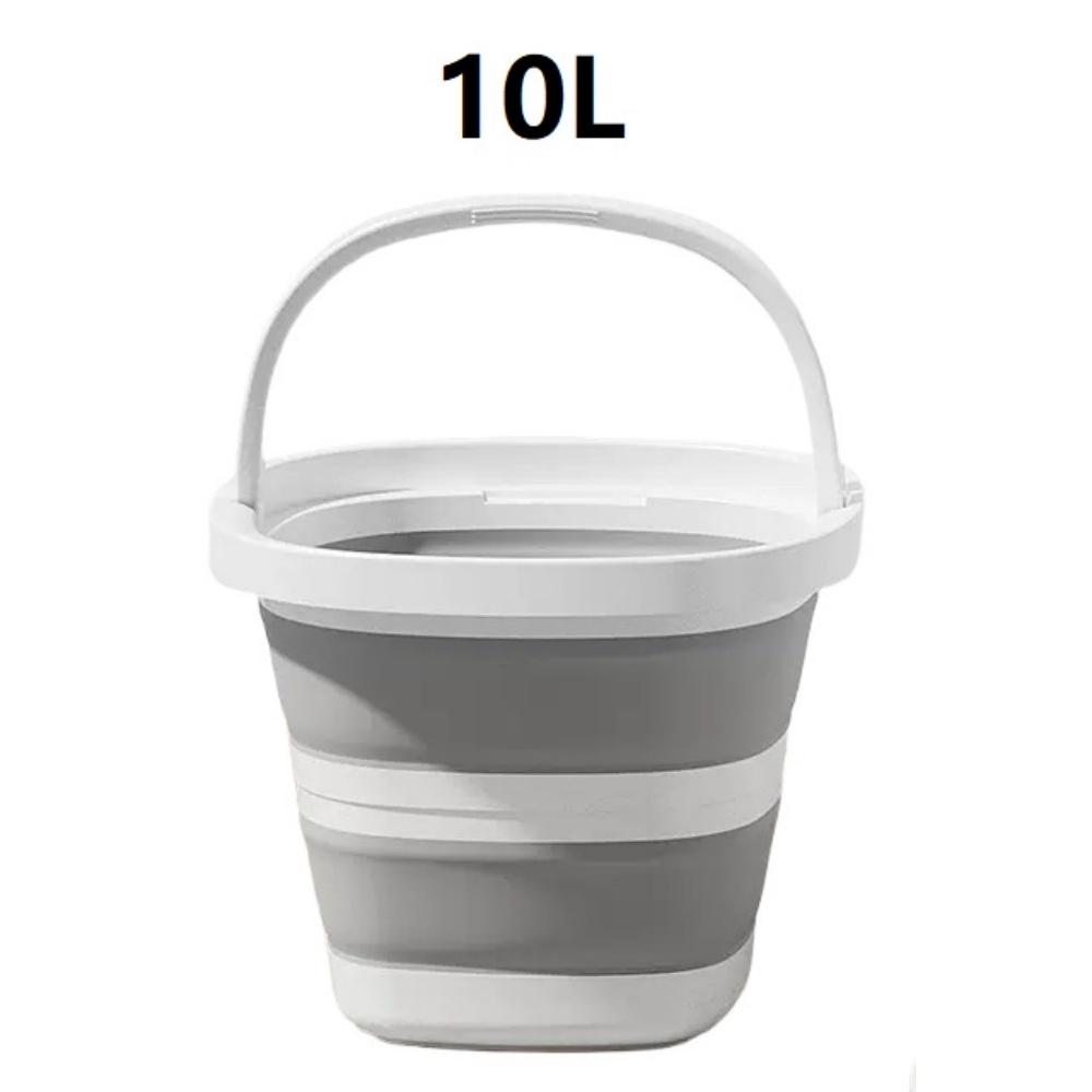 Convenient and easy-to-store foldable bucket cleaning bucket with handle, foldable design, suitable for home, camping, RV, clean