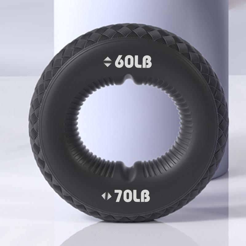 Dual Resistance Silicone Grip Strengthening Ring for Hand, Arm, and Finger Rehab - for Men and Women