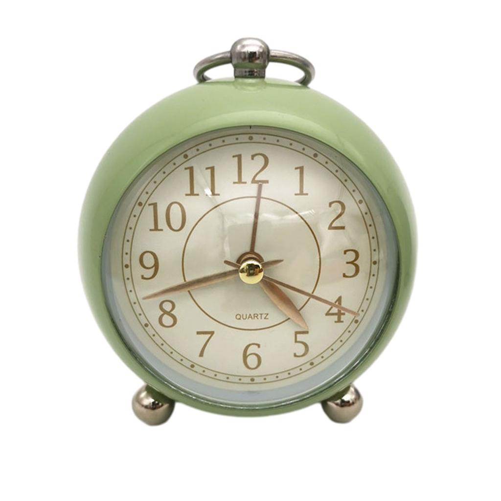 Bedroom Vintage Alarm Clock Bedside Classic Night Light
