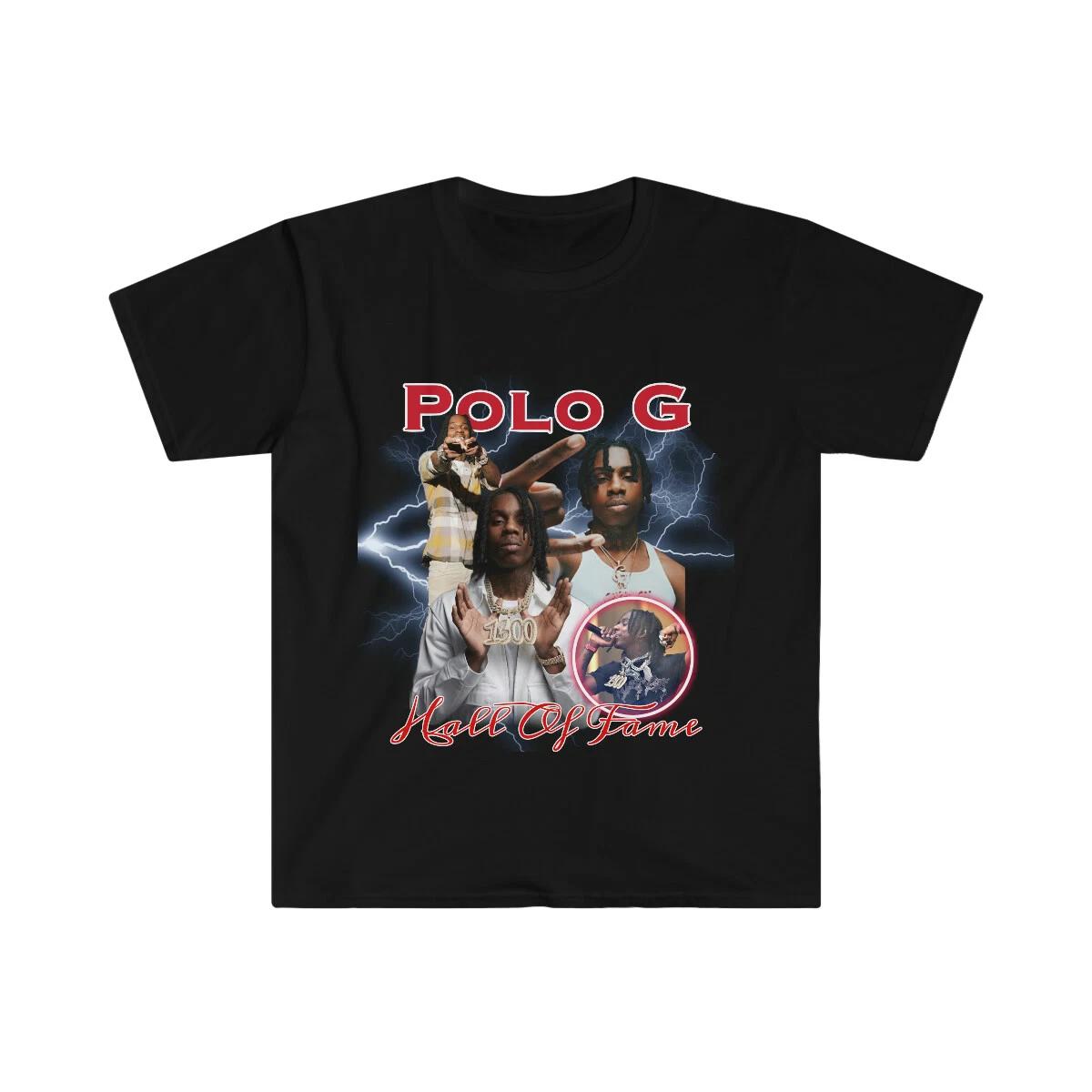 Polo G Rap Fan Style Adult Unisex Softstyle T-Shirt 2XL
