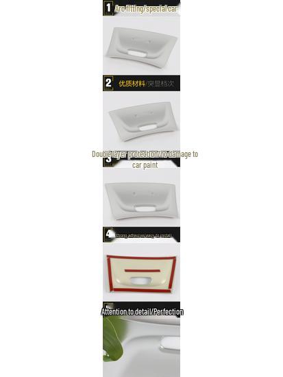 Compatible with 16 Encore Models: Electroplated Console Air Conditioning Panel Sequin Modification Accessories.