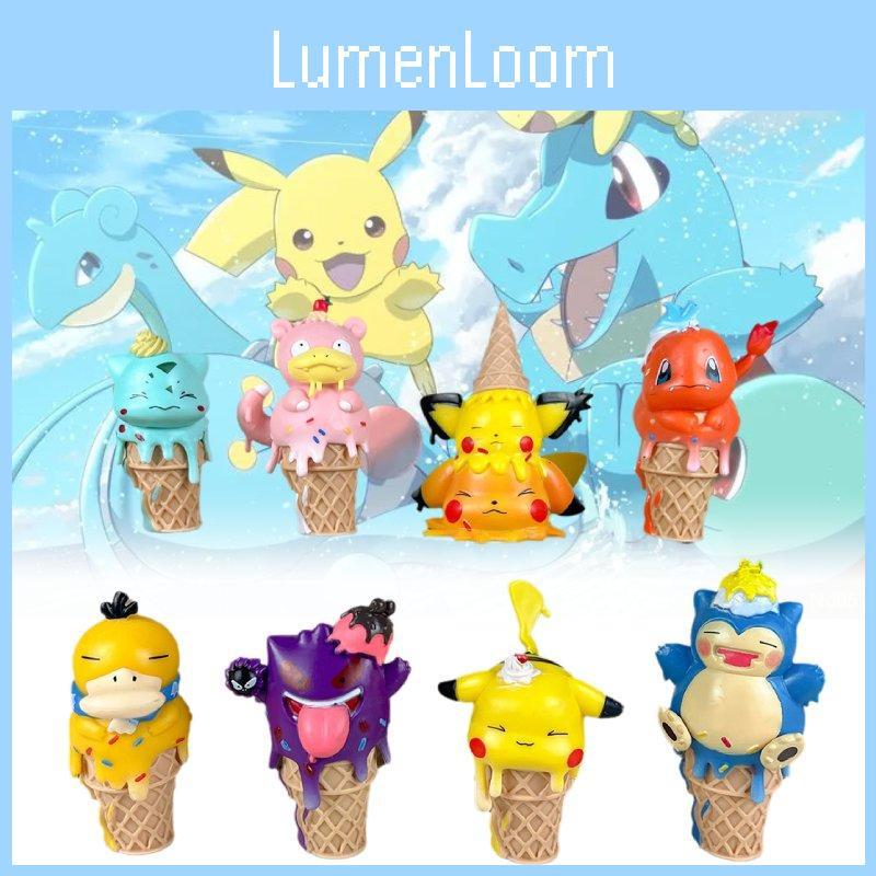 Ice Character Cream Cone Pvc Toy Model Desktop Decoration Christmas Gift