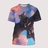 New Summer Hot Sale Dog Men's/women's Fashion Slim T-shirt 3D Print T-shirt Casual Top Kids Clothing