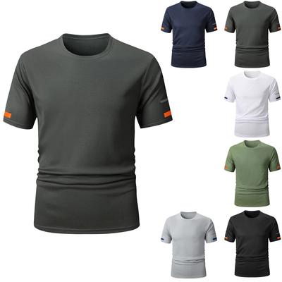 Men's Summer Outdoor Sports T-shirt Men's Thin Training Short-sleeved Casual Quick-drying Fitness T-shirt