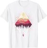 Mountains Landscape Outdoor Trees Forest Wildlife Nature TShirt Unisex T-Shirt