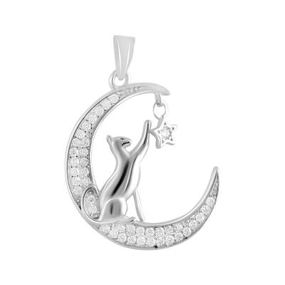 Silver Pendant with Cubic Zirkonia (2109723)