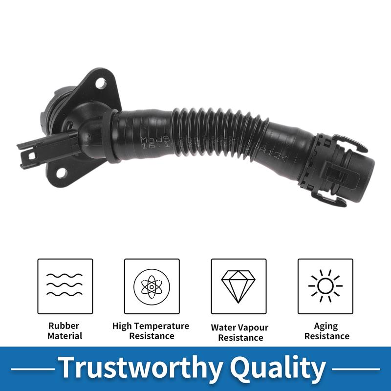 X Autohaux Engine Air Intake Hose for BMW X5 14-18 Air Cleaner Intake Hose No.11127590163