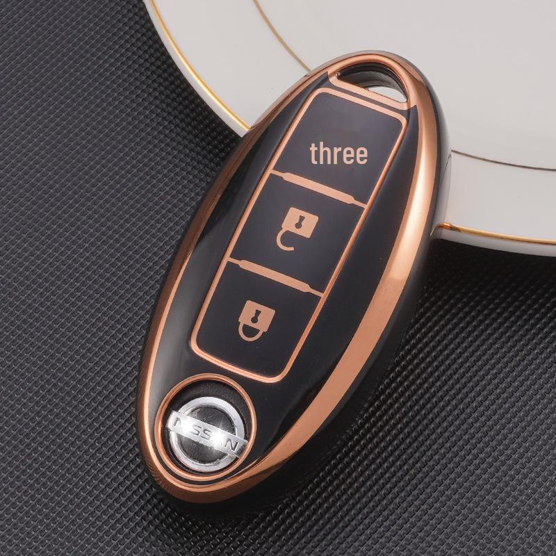 Nissan Key Shell sprādze priekš Sylphy, Teana, Qashqai, X-Trail, Kicks, Tiida, Bluebird