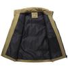 Plus Size L-8XL Fashion Warm Vest Man Winter Waterproof Sleeveless Jackets Casual Thick Men's Coat