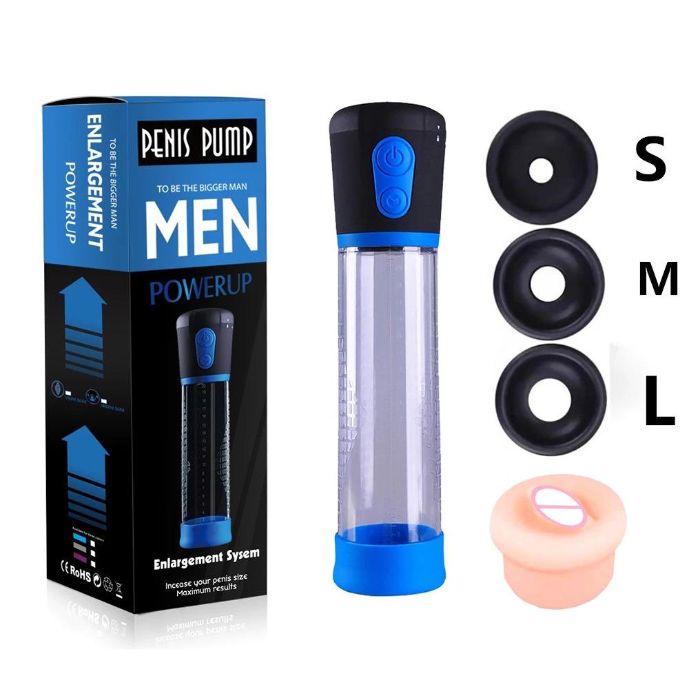 Penis Pump Dick Enlargement Device Vacuum Pump Male Penis Masturbator Penis Extender Sex Products Toys for Men Pumps Enlargers
